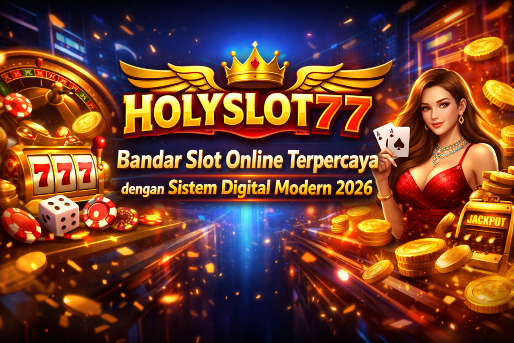 HOLYSLOT77 Bandar Slot Online Terpercaya dengan Sistem Digital Modern 2026